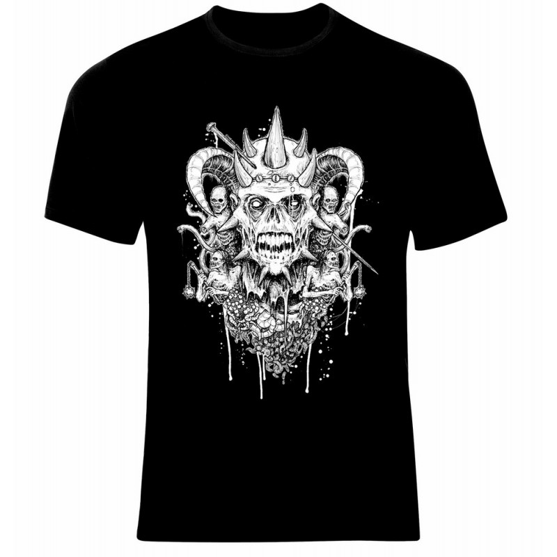 Тениска с Череп и Зомбита - Skull and Zombies - 500078
